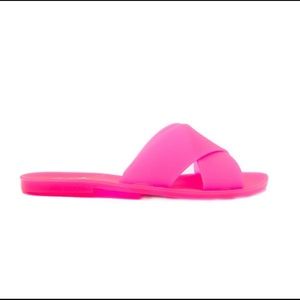 WOMEN’S JELLY SANDAL PINK 6 9 SANDALS